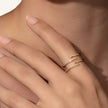 Triple Sparkle Ring