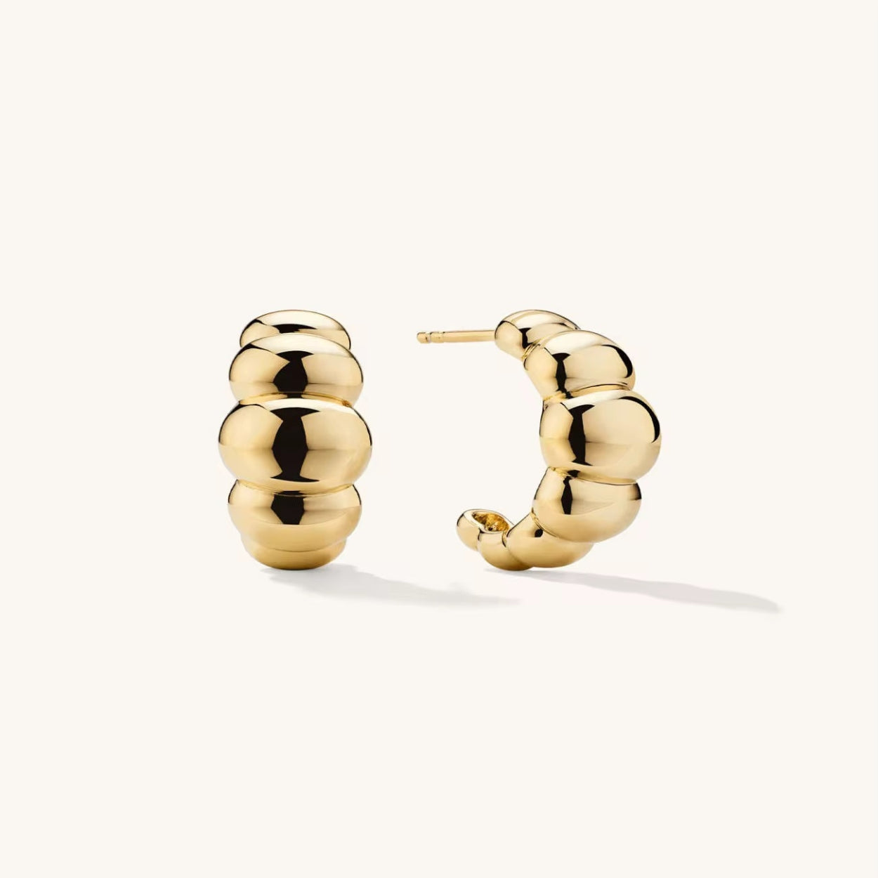 Bold Elegance Hoop Earrings