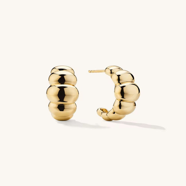 Bold Elegance Hoop Earrings