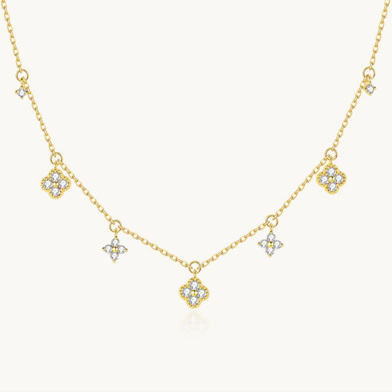 Floral Charm Necklace