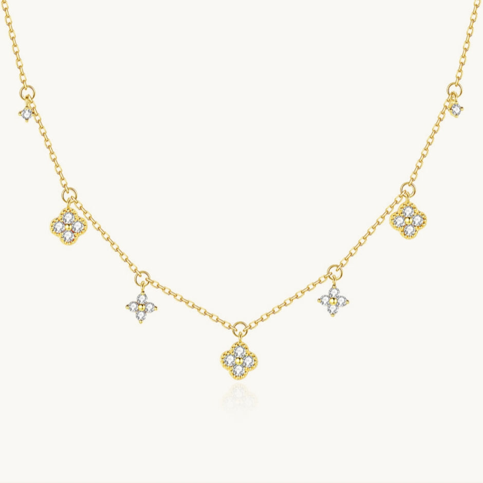 Floral Charm Necklace