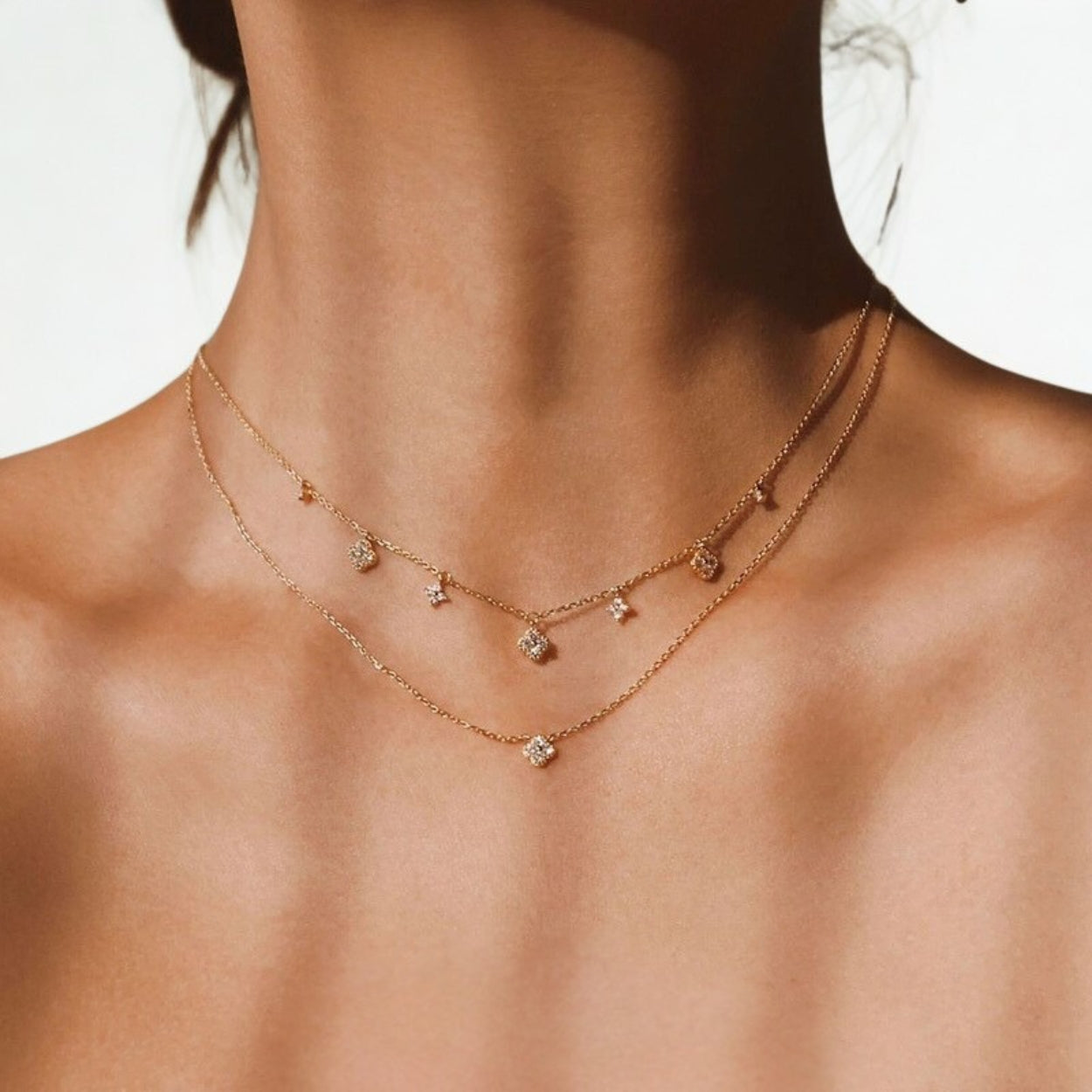 Floral Charm Necklace