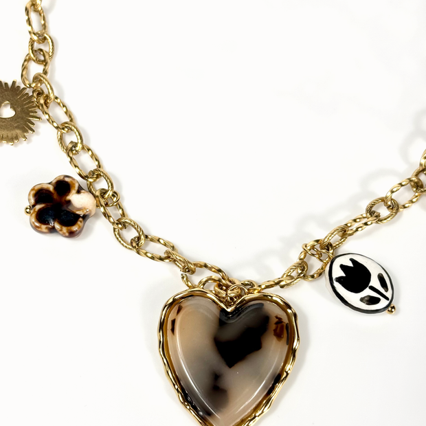 Collier Breloques ELISA