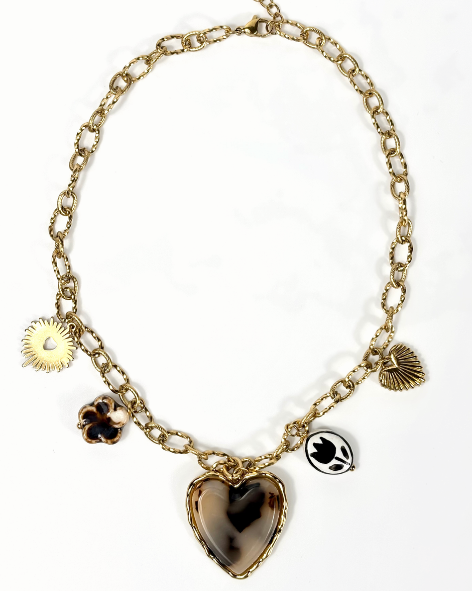 Collier Breloques ELISA