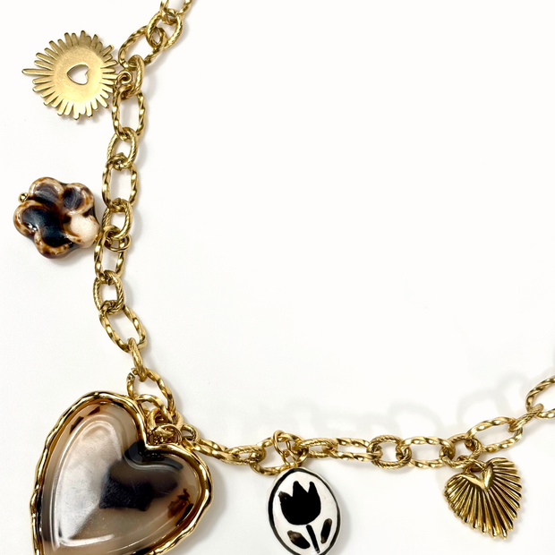 Collier Breloques ELISA