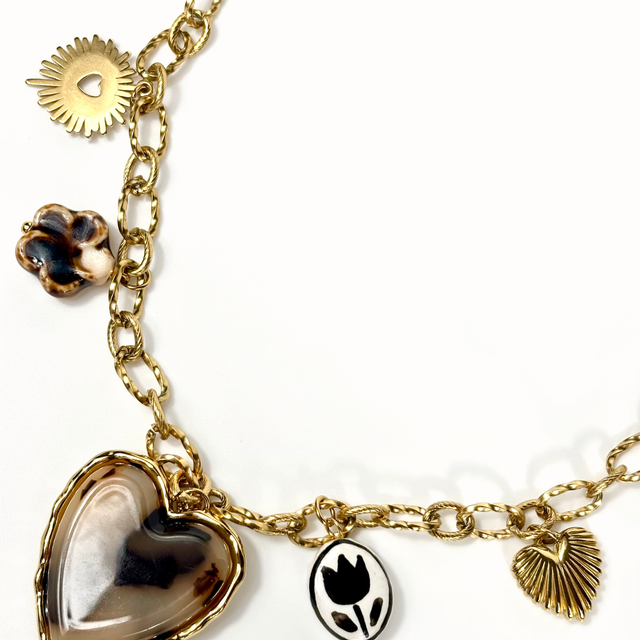 Collier Breloques ELISA