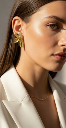 Boucles d'oreille FLORA