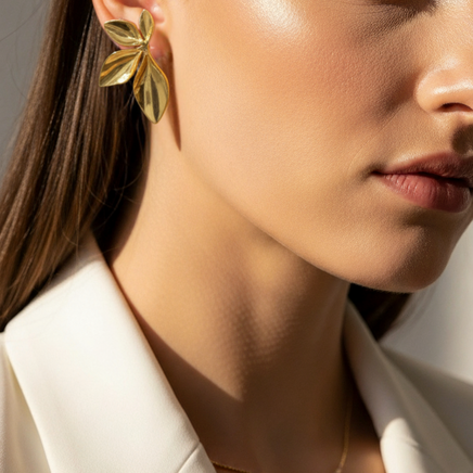 Boucles d'oreille FLORA